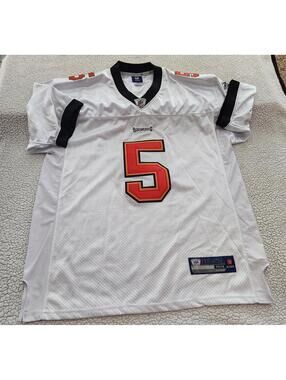 Vintage Reebok on Field Stitched Tampa Bay Buccaneers Josh Freeman #5 NFL Jersey